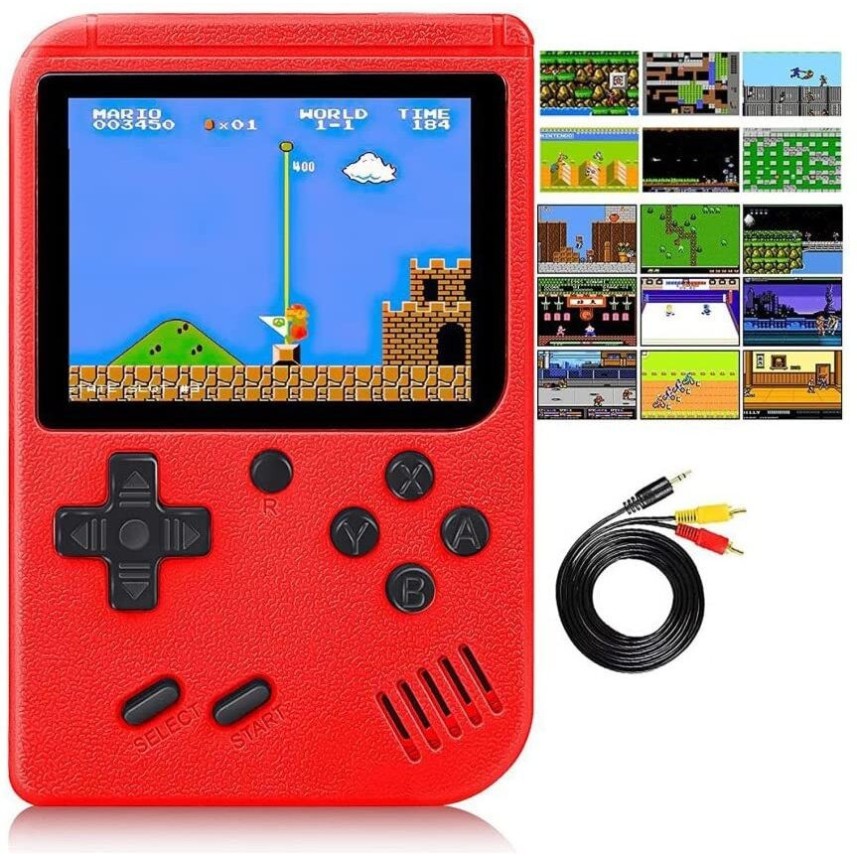 SHOP PLUS Best SUP 400 in 1 Retro Game Box Console Handheld Video Game Handheld Gaming Console