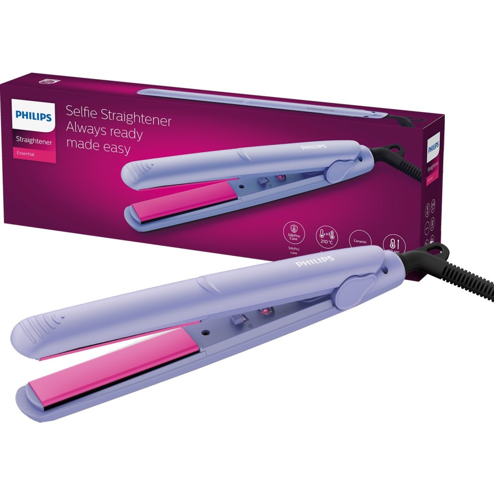 PHILIPS BHS224/00 Hair Straightener (Purple)