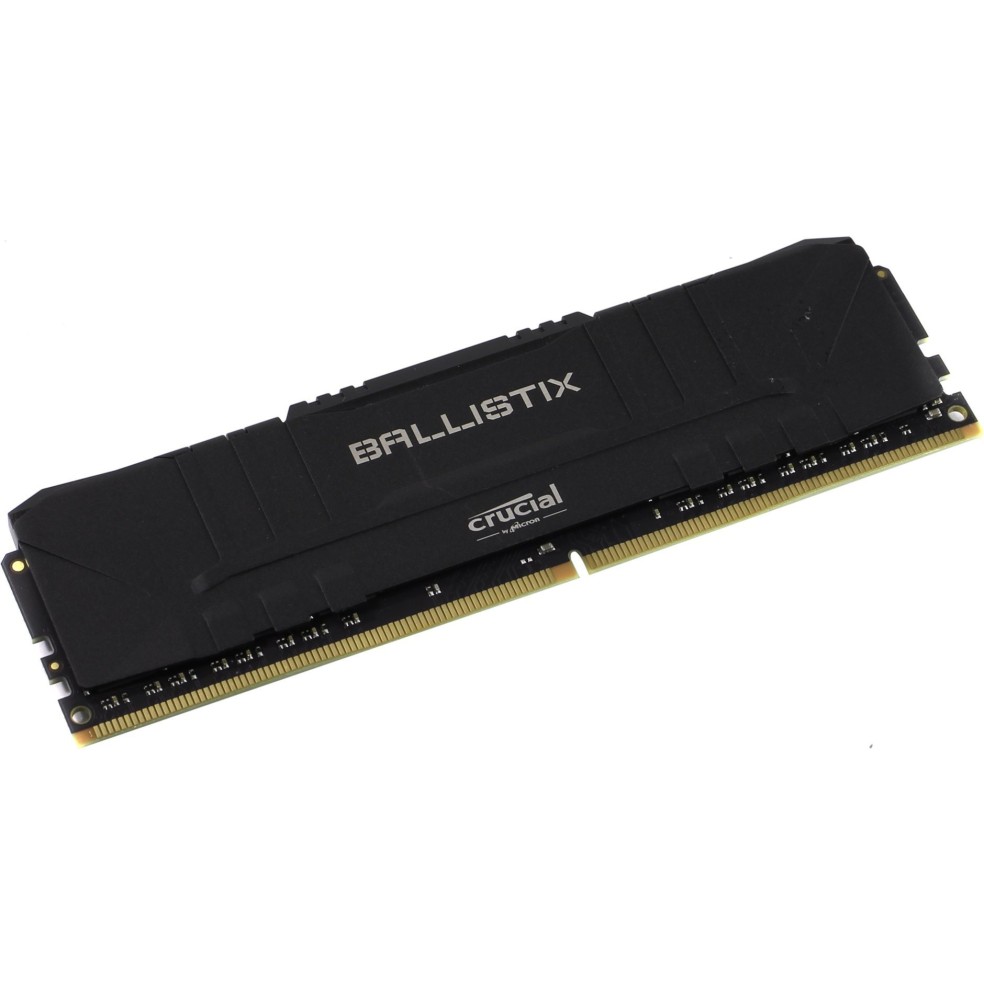 Crucial Ballistix 2666 MHz DDR4 DRAM Desktop Gaming Memory 8GB CL16 BL8G26C16U4B (Black), 5 inches Crucial Ballistix 2666 MHz DDR4 DRAM Desktop Gaming Memory 8GB CL16 BL8G26C16U4B (Black), 5 inches