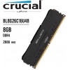 Crucial Ballistix 2666 MHz DDR4 DRAM Desktop Gaming Memory 8GB CL16 BL8G26C16U4B (Black), 5 inches Crucial Ballistix 2666 MHz DDR4 DRAM Desktop Gaming Memory 8GB CL16 BL8G26C16U4B (Black), 5 inches