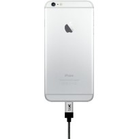 boAt LTGG500-1 Metallic Apple Certified Lightening Cable (Compatible with Lightning Cable, Grey)