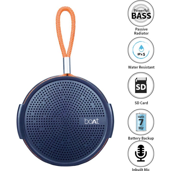 boAt Stone 230 3 W Bluetooth Speaker (Midnight blue, Mono Channel) boAt Stone 230 3 W Bluetooth Speaker (Midnight blue, Mono Channel)