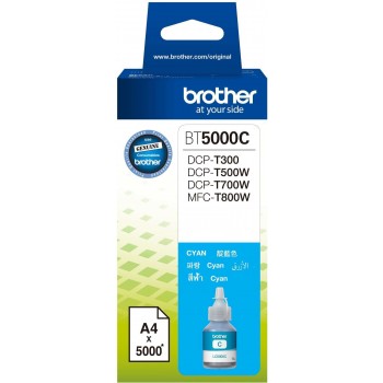 brother BT5000C for DCP-T226/DCP-T426W/DCP-T525W/DCP-T820DW Cyan Ink Bottle