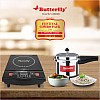 Butterfly Rhino V2 + 3L Pressure Cooker Induction Cooktop  (Black, Push Button)