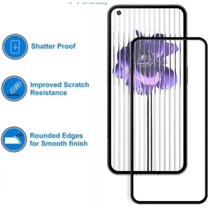 Nothing Tempered Glass Guard for Nothing phone (1) (Pack of 1) Nothing Tempered Glass Guard for Nothing phone (1) (Pack of 1)