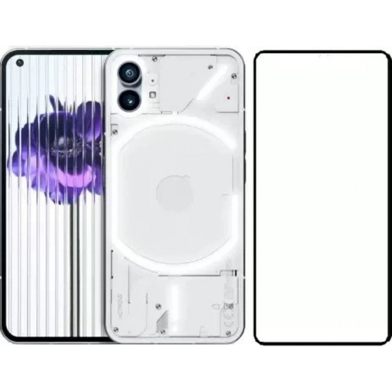 Nothing Tempered Glass Guard for Nothing phone (1) (Pack of 1) Nothing Tempered Glass Guard for Nothing phone (1) (Pack of 1)