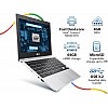 ASUS Chromebook Celeron Dual Core - (4 GB/64 GB EMMC Storage/Chrome OS)  (11.6 Inch, Transparent Silver, 1.24 Kg)