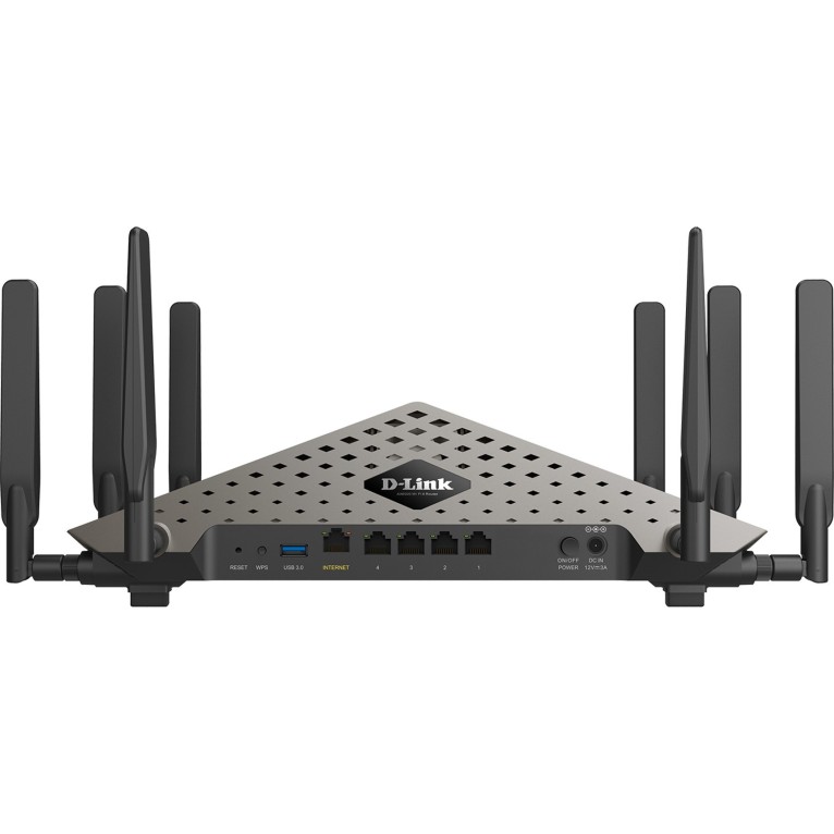 D-Link DIR-X6060 Mesh Router 2.4 GHz, 5 GHz 6000 Mbps Wifi Speed Dual Band External Antenna Ethernet (Cable Broadband)
