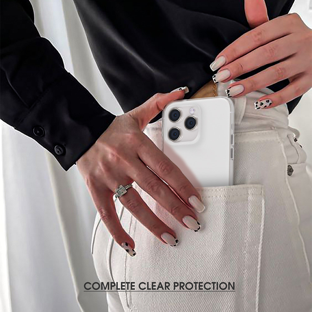 DUCE by GRIPP Back Cover for Apple iPhone 15 Pro (Transparent, Dual Protection, Pack of: 1)