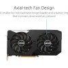 ASUS DUAL-RX6600-8G-V2/ DUAL-RX6600-8G-V3 GDDR6 8 GB AMD Radeon Chipset 128 bit 2044 MHz Graphics Card