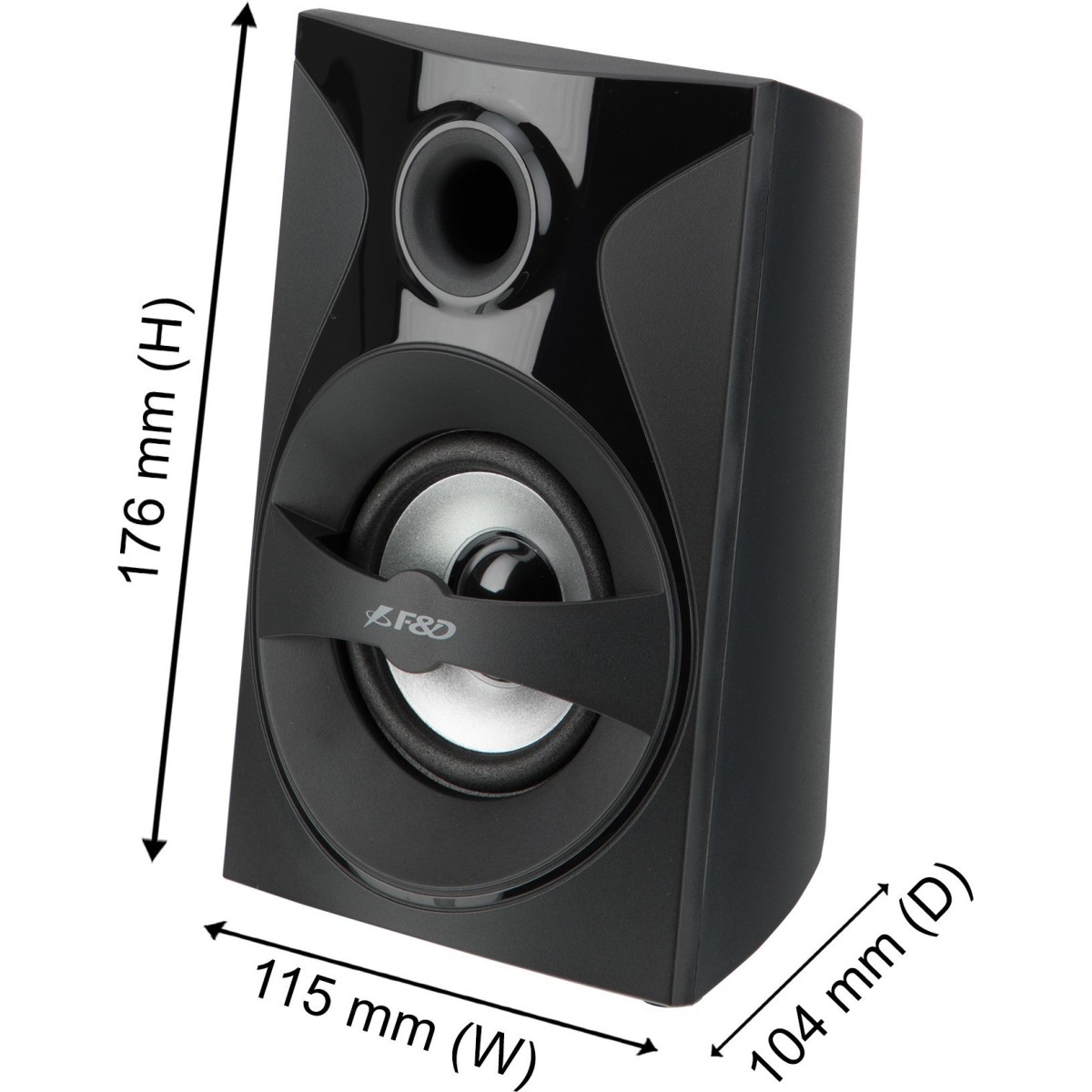 F&D F380X 2.1 Channel Multimedia Bluetooth Speakers