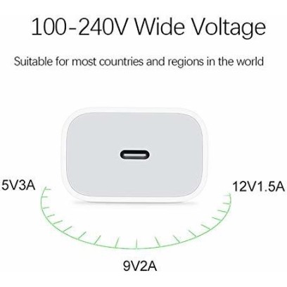 Apple 18W USB-C Power Adapter Apple 18W USB-C Power Adapter