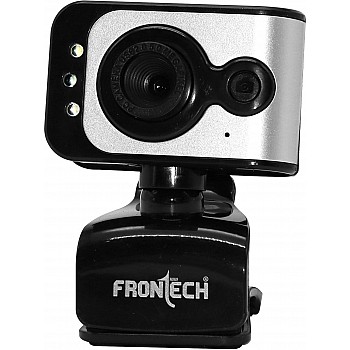 Frontech RT-2253 Webcam  (Black)