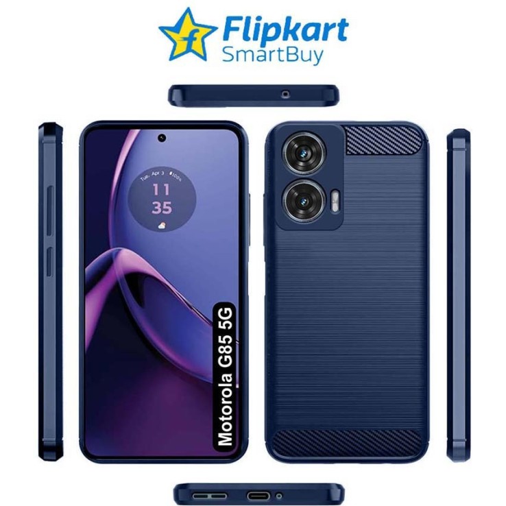 Flipkart SmartBuy Back Cover for Motorola G85 5G, Motorola Moto G85 5G (Blue) Flipkart SmartBuy Back Cover for Motorola G85 5G, Motorola Moto G85 5G (Blue)