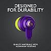 Logitech G333 Wired Gaming Earphones with Gaming-Grade Dual Drivers with USB-C Adapter - Purple