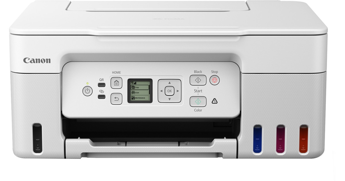 Canon PIXMA MegaTank G3770 Red All-in-one WiFi Inktank Colour Printer ...
