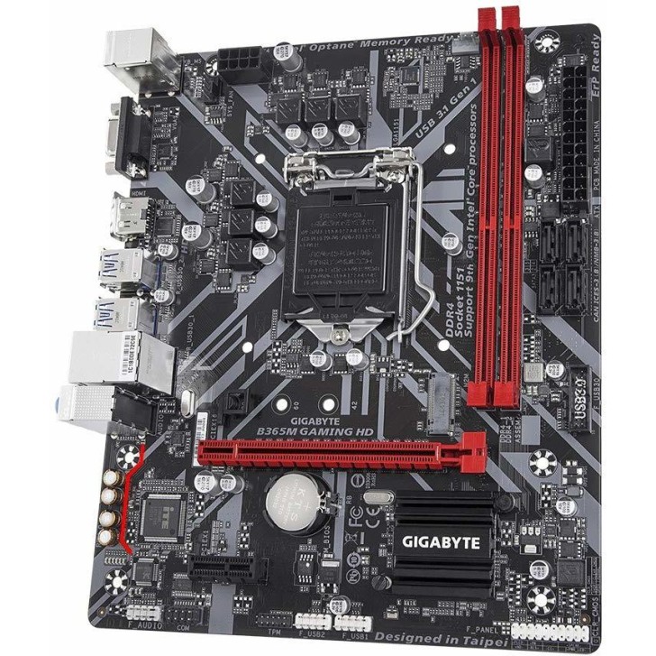 Gigabyte AMD B365M Gaming HD Motherboard with Fast Onboard Storage Gigabyte AMD B365M Gaming HD Motherboard with Fast Onboard Storage