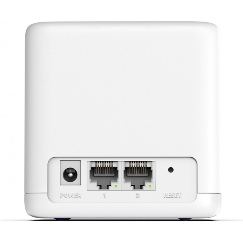 Mercusys Halo H30G(2-pack) Mesh Router 2.4 GHz, 5 GHz 1300 Mbps Wifi Speed Dual Band Internal Antenna Ethernet (Cable Broadband) (White) Mercusys Halo H30G(2-pack) Mesh Router 2.4 GHz, 5 GHz 1300 Mbps Wifi Speed Dual Band Internal Antenna Ethernet (Cable Broadband) (White)