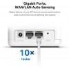 Mercusys Halo H30G(2-pack) Mesh Router 2.4 GHz, 5 GHz 1300 Mbps Wifi Speed Dual Band Internal Antenna Ethernet (Cable Broadband) (White) Mercusys Halo H30G(2-pack) Mesh Router 2.4 GHz, 5 GHz 1300 Mbps Wifi Speed Dual Band Internal Antenna Ethernet (Cable Broadband) (White)