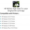 HP 805 XL for 1212, 2722, 2723, 2729, 4122, 4123 Tri-Color Ink Cartridge HP 805 XL for 1212, 2722, 2723, 2729, 4122, 4123 Tri-Color Ink Cartridge