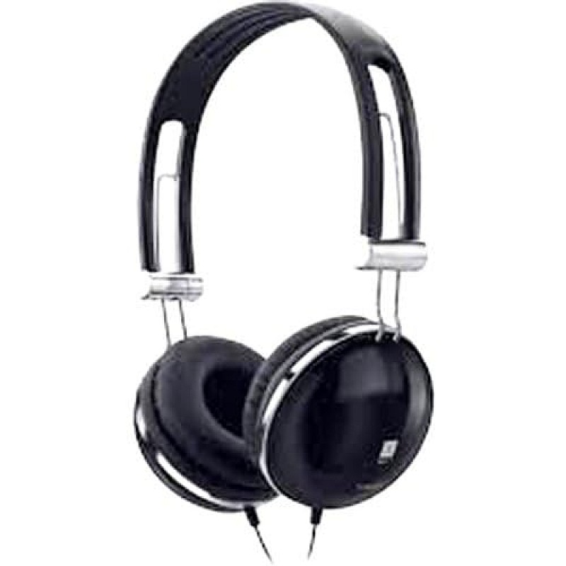 iBall Hip-Hop Headphones (Black)-