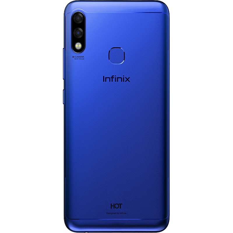 Infinix Hot 7 (Aqua Blue 4GB RAM 64 GB Storage Refurbished