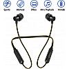 PTron InTunes Lite Neckband Bluetooth Headset  (Black, Yelow, In the Ear)