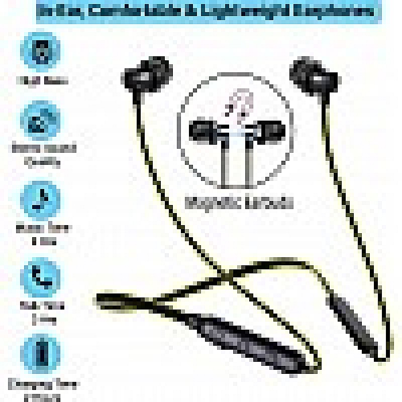 PTron InTunes Lite Neckband Bluetooth Headset  (Black, Yelow, In the Ear)