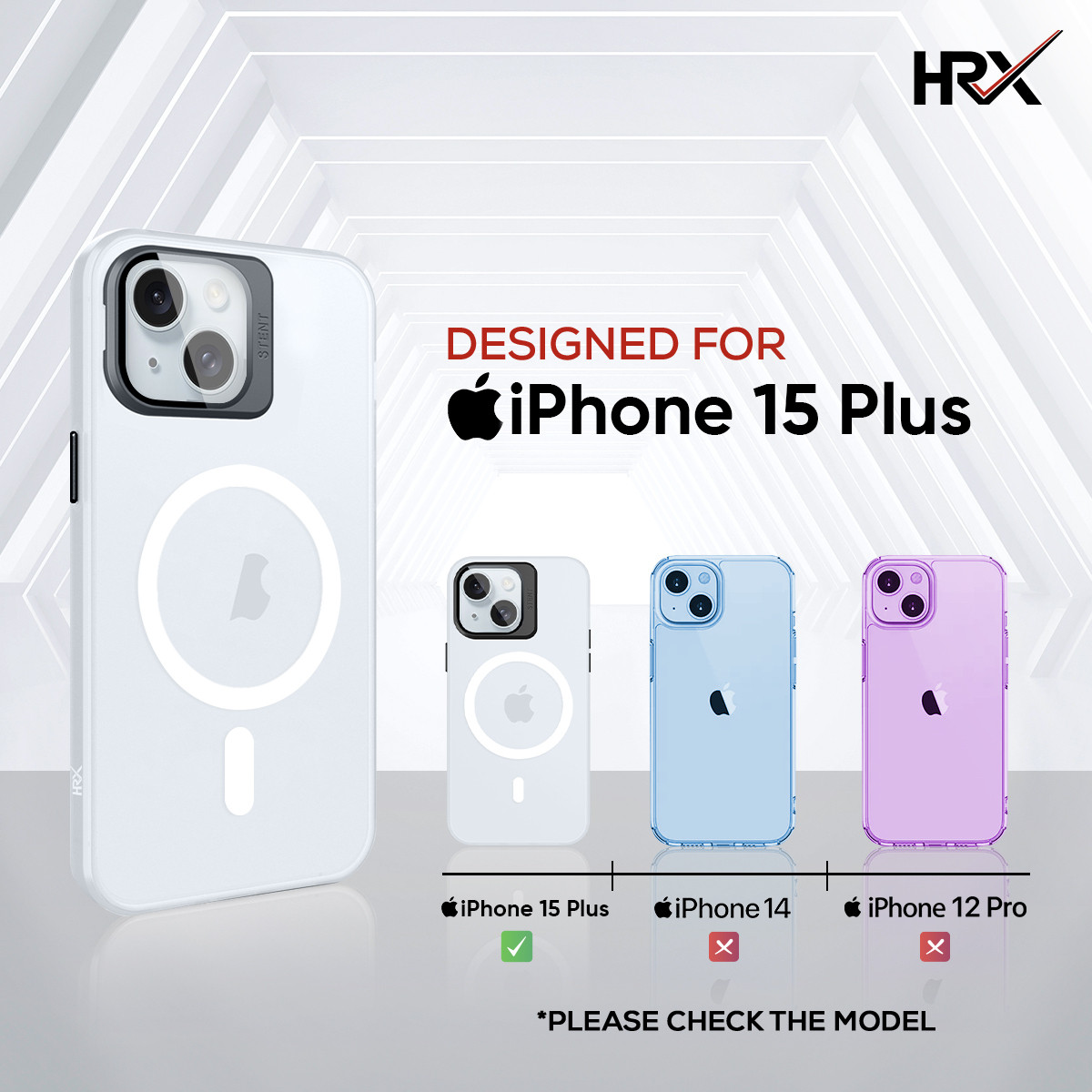 HRX Bumper Case for iPhone 15 Plus