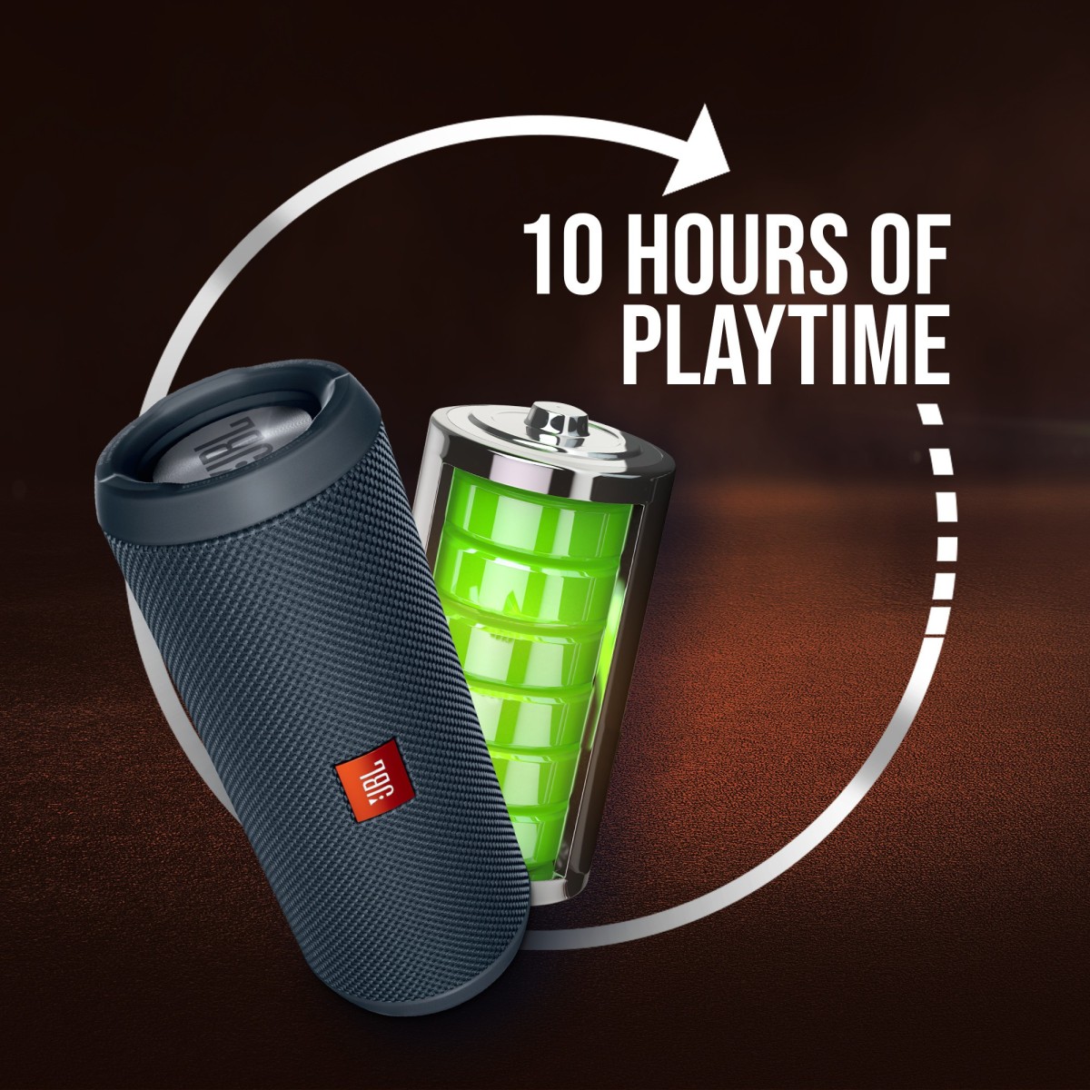 JBL Flip Essential IPX7 Waterproof Portable Bluetooth Speaker