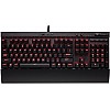 CORSAIR K70 Mechanical Gaming Keyboard-Red LED-USB Passthrough- Cherry MX Speed