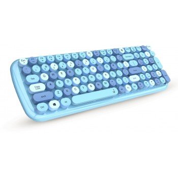 i Gear KeyBee Retro Typewriter Inspired 2.4GHz Wireless Keyboard with Mouse Combo 