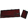 Redgear Dual Hammer 2 in 1 Keyboard with 3 LED Color Wired USB Gaming Keyboard Black