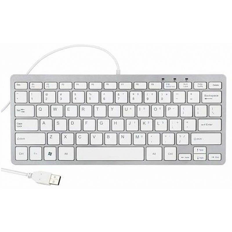 Lapcare lap-63 wired mini keyboard white