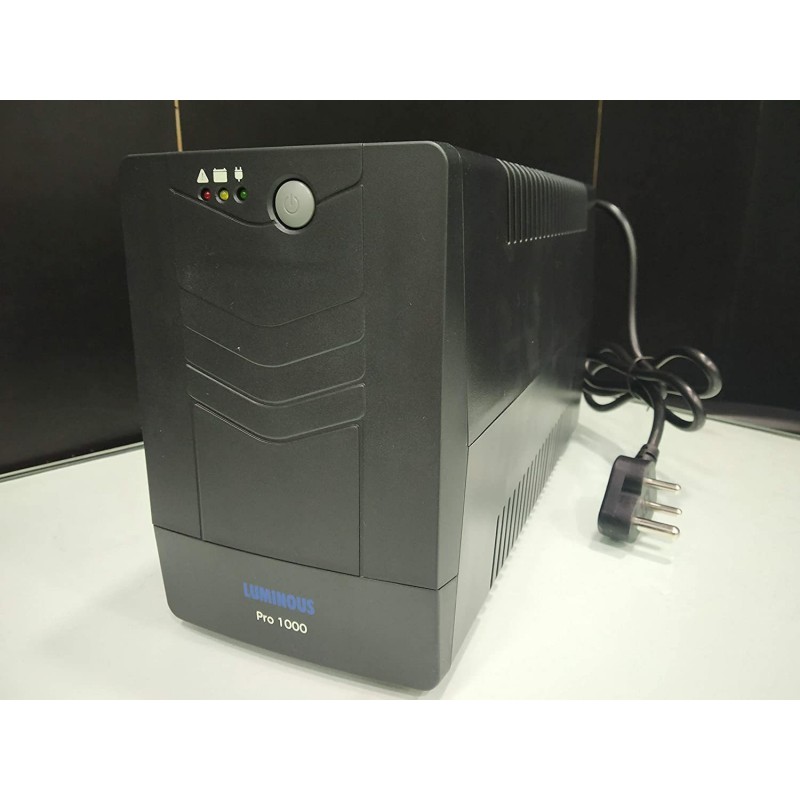 LUMINOUS LB1000 PRO LB1000 PRO 230 V Line-interactive Tower Model UPS with Overload Protection 3 Outlet Plugs LUMINOUS LB1000 PRO LB1000 PRO 230 V Line-interactive Tower Model UPS with Overload Protection 3 Outlet Plugs