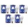 HALONIX LED PRIME INVERTER 9W B22 CW M 4 hrs Bulb Emergency  (Light Pack of 5)