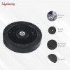 Lifelong Premium Quality Weight 2.5Kg Rubber Plate With 1 Rod For Home Gym Pack of 2 Plate 1 Rod