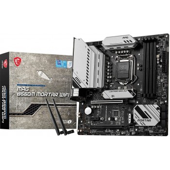 MSI MAG B560M MORTAR WIFI LGA 1200Socket Mini-ATX Intel B560 Chipset DDR4 Motherboard for Desktop