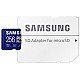 SAMSUNG PRO Plus microSD Memory Card + Adapter, 256GB MicroSDXC, Up to 180 MB/s, Full HD & 4K UHD, UHS-I, C10, U3, V30, A2 for Android Phones, Tablets, Action camera, Drone, MB-MD256SA/APC