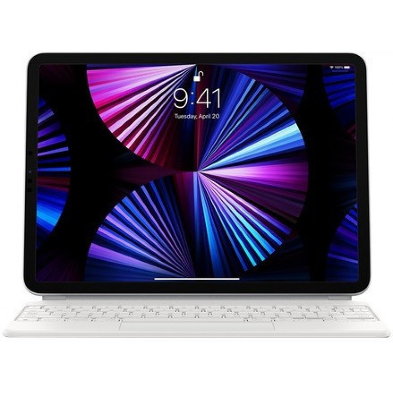Apple Magic Keyboard for iPad Air 11 inch MJQJ3HN/A Bluetooth Tablet Keyboard (White) Apple Magic Keyboard for iPad Air 11 inch MJQJ3HN/A Bluetooth Tablet Keyboard (White)