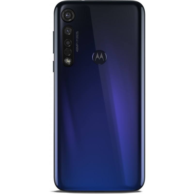 Motorola Moto G8 Plus Phone (Cosmic Blue, 64 GB, 4 GB RAM) Refurbished 