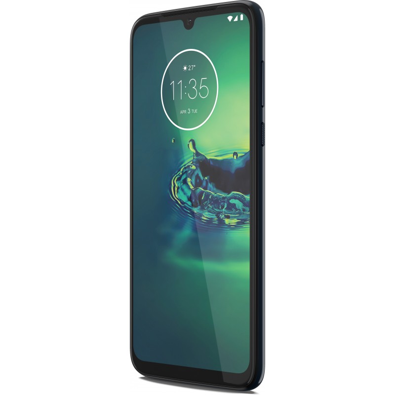 Motorola Moto G8 Plus Phone (Cosmic Blue, 64 GB, 4 GB RAM) Refurbished 