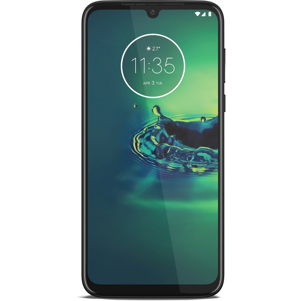 Motorola Moto G8 Plus Phone (Cosmic Blue, 64 GB, 4 GB RAM) refurbished