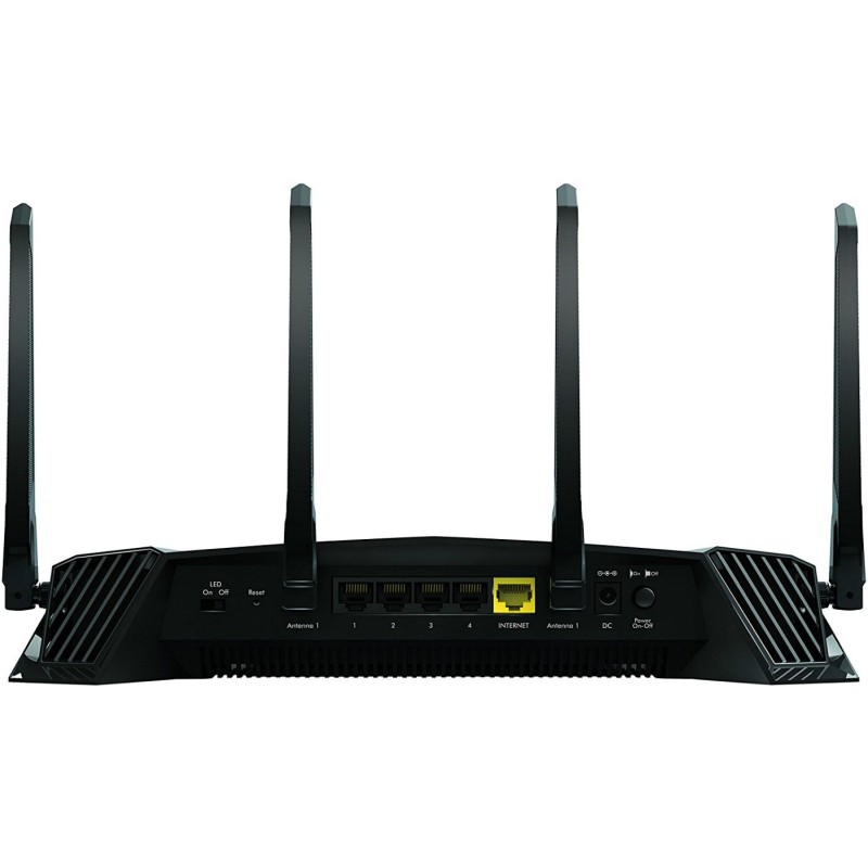 NETGEAR Nighthawk Pro Gaming XR500 Router 2.4 GHz, 5 GHz 2600 Mbps Wifi Speed Dual Band External Antenna Ethernet (Cable Broadband) (Black) NETGEAR Nighthawk Pro Gaming XR500 Router 2.4 GHz, 5 GHz 2600 Mbps Wifi Speed Dual Band External Antenna Ethernet (Cable Broadband) (Black)