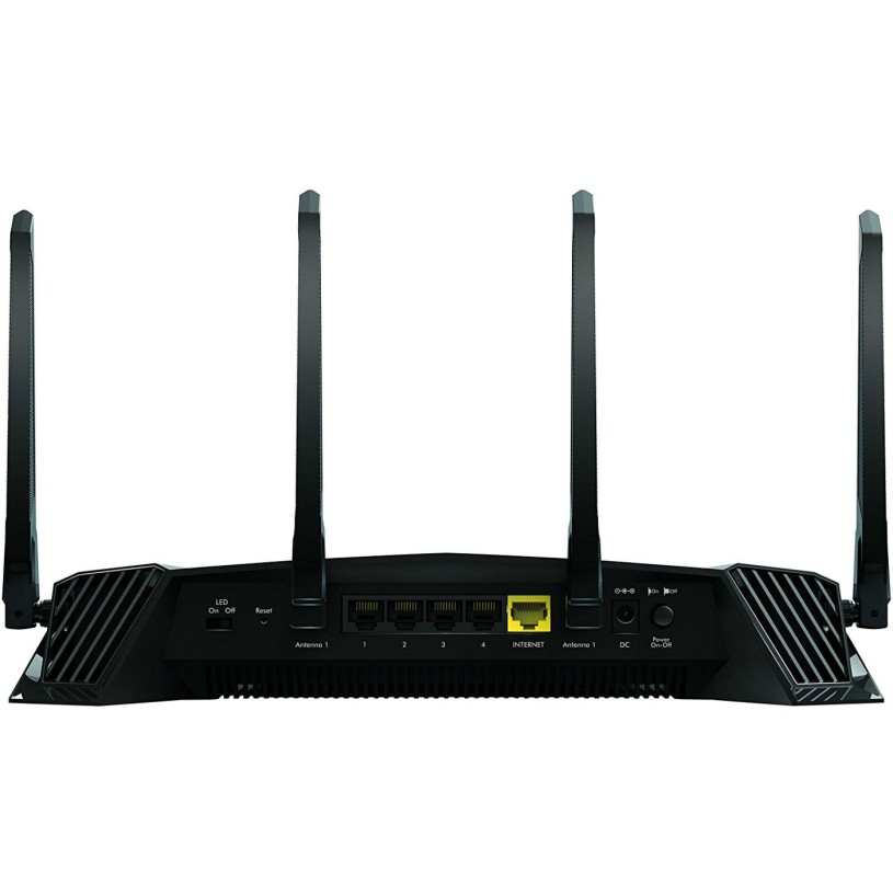 NETGEAR Nighthawk Pro Gaming XR500 Router 2.4 GHz, 5 GHz 2600 Mbps Wifi Speed Dual Band External Antenna Ethernet (Cable Broadband) (Black)