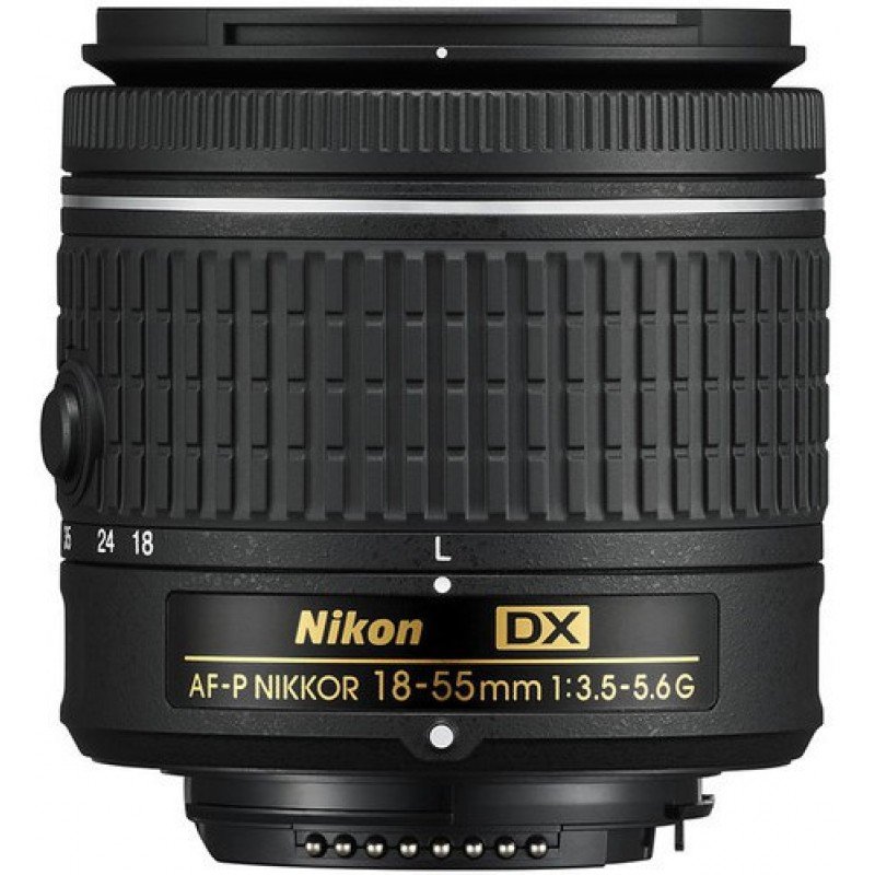 NIKON AF-P DX NIKKOR 18 - 55 mm F/3.5 - 5.6G VR Telephoto Zoom Lens (Black) NIKON AF-P DX NIKKOR 18 - 55 mm F/3.5 - 5.6G VR Telephoto Zoom Lens (Black)