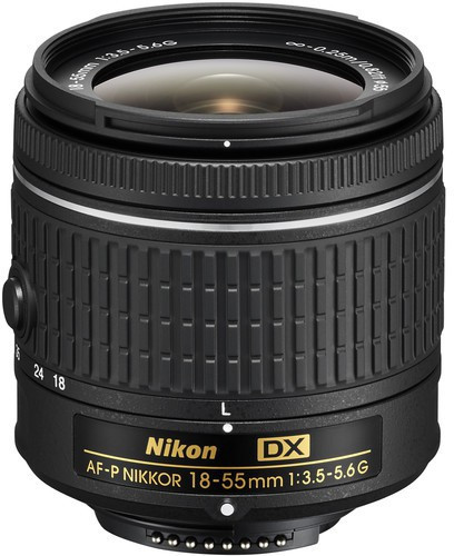 NIKON AF-P DX NIKKOR 18 - 55 mm F/3.5 - 5.6G VR Telephoto Zoom