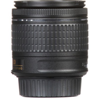 NIKON AF-P DX NIKKOR 18 - 55 mm F/3.5 - 5.6G VR Telephoto Zoom Lens  (Black)