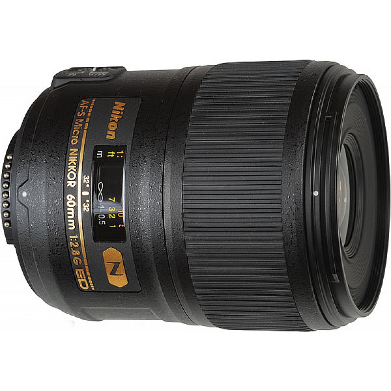 Nikon AF-S Nikkor 60mm F/2.8G ED Prime Lens for Nikon DSLR Camera