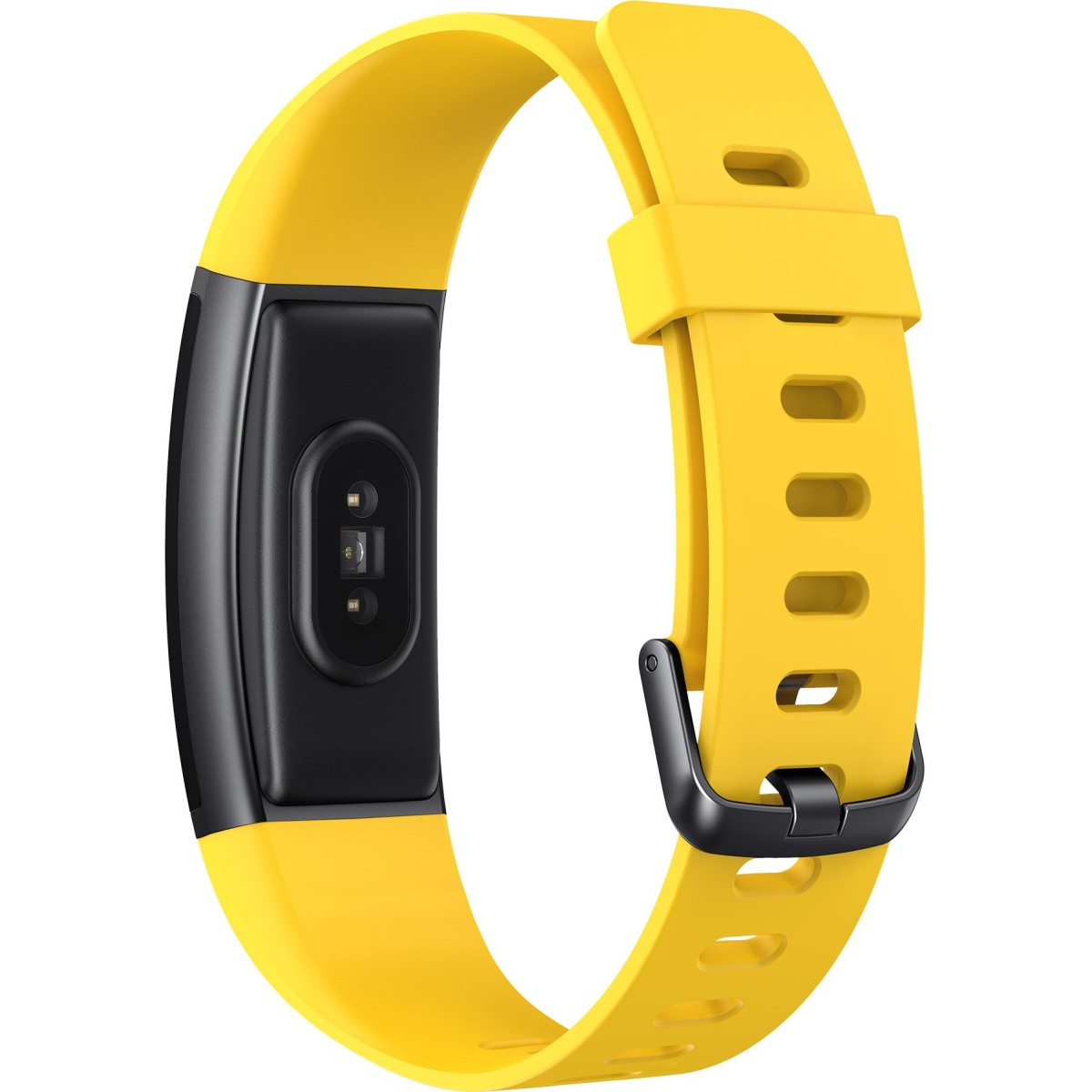 Realme Band (Yellow) - Full Colour Screen with Touchkey, Real-time Heart Rate Monitor, in-Built USB Charging, IP68 Water Resistant